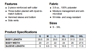 Men's Golf Polo